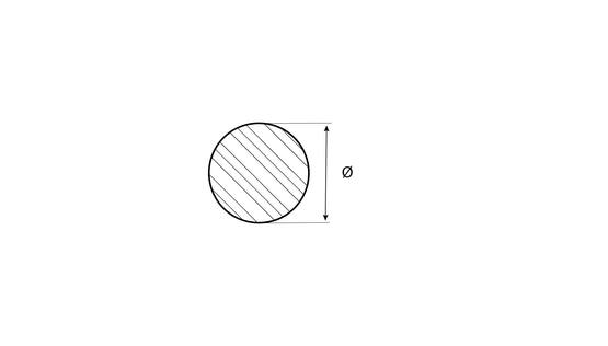 PVC Strip Round, Ø 4,0 mm
Black [500m/roll]